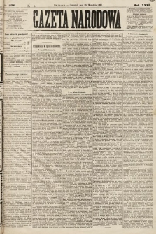 Gazeta Narodowa. 1892, nr 234