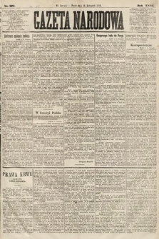 Gazeta Narodowa. 1892, nr 275