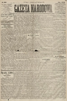 Gazeta Narodowa. 1892, nr 285