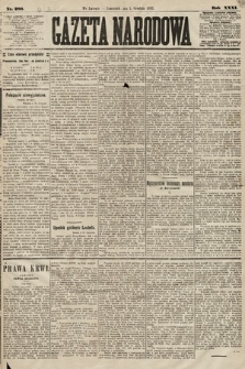 Gazeta Narodowa. 1892, nr 288