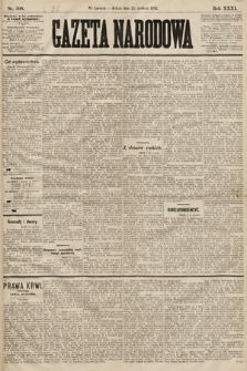 Gazeta Narodowa. 1892, nr 308