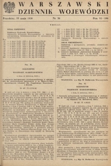 Warszawski Dziennik Wojewódzki. 1950, nr 10