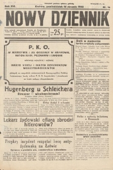 Nowy Dziennik. 1933, nr 16