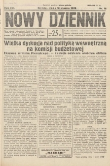 Nowy Dziennik. 1933, nr 18