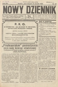 Nowy Dziennik. 1933, nr 23