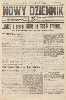 Nowy Dziennik. 1933, nr 25