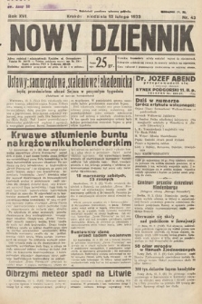 Nowy Dziennik. 1933, nr 43