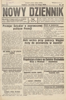 Nowy Dziennik. 1933, nr 47