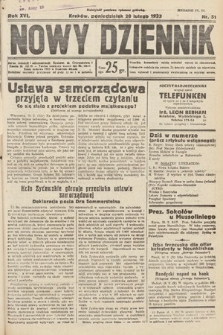 Nowy Dziennik. 1933, nr 51