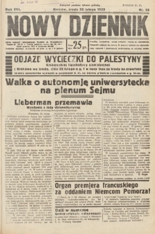Nowy Dziennik. 1933, nr 53