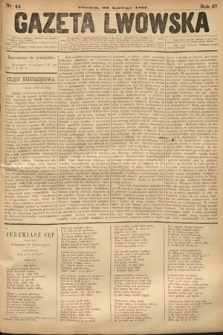 Gazeta Lwowska. 1877, nr 44