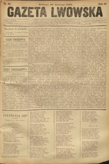 Gazeta Lwowska. 1877, nr 45