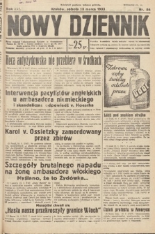 Nowy Dziennik. 1933, nr 84