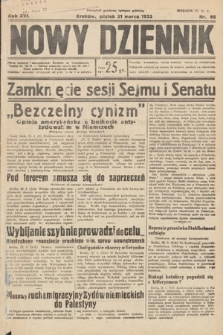 Nowy Dziennik. 1933, nr 90