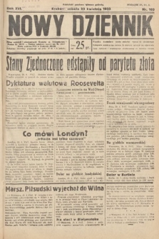 Nowy Dziennik. 1933, nr 109
