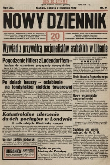 Nowy Dziennik. 1937, nr 91