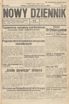 Nowy Dziennik. 1933, nr 173