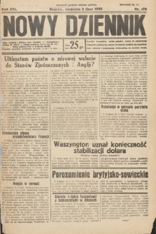 Nowy Dziennik. 1933, nr 179