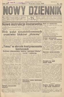 Nowy Dziennik. 1933, nr 186