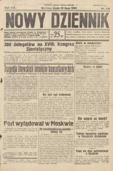 Nowy Dziennik. 1933, nr 196