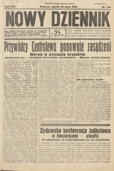 Nowy Dziennik. 1933, nr 199