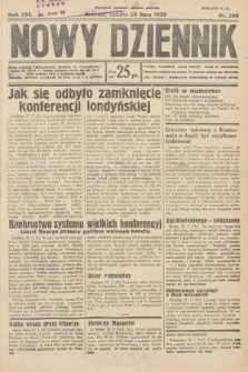 Nowy Dziennik. 1933, nr 206