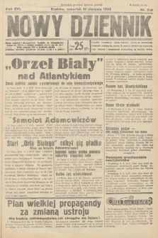 Nowy Dziennik. 1933, nr 218
