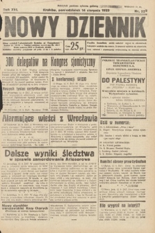 Nowy Dziennik. 1933, nr 222