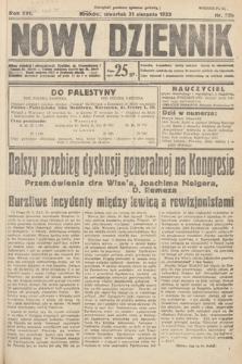 Nowy Dziennik. 1933, nr 239