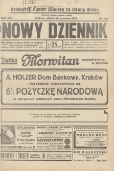 Nowy Dziennik. 1933, nr 261