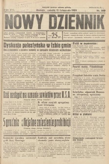Nowy Dziennik. 1933, nr 309