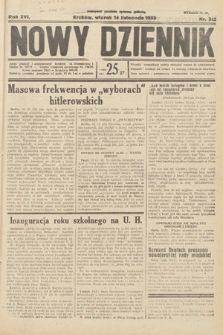 Nowy Dziennik. 1933, nr 312