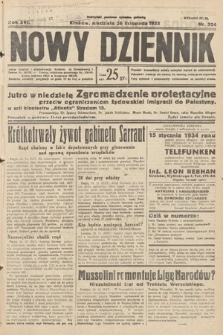 Nowy Dziennik. 1933, nr 324