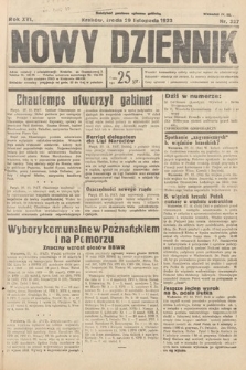 Nowy Dziennik. 1933, nr 327