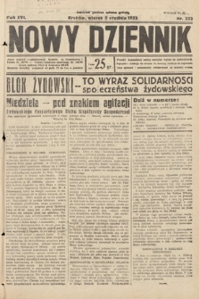Nowy Dziennik. 1933, nr 333