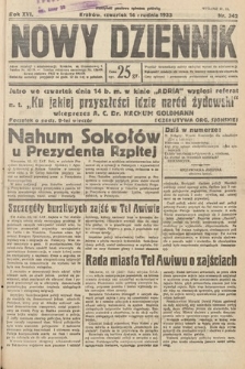 Nowy Dziennik. 1933, nr 342