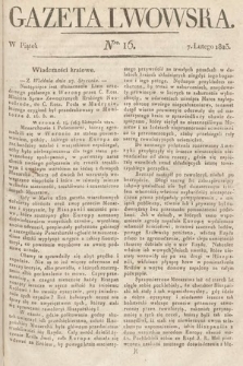 Gazeta Lwowska. 1823, nr 16