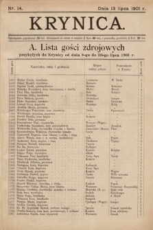 Krynica. 1901, nr 14