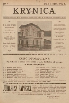 Krynica. 1902, nr 6