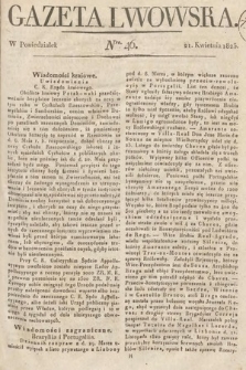 Gazeta Lwowska. 1823, nr 46