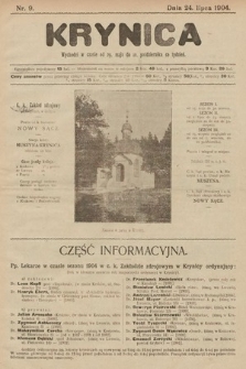 Krynica. 1904, nr 9