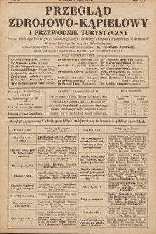 Przegląd Zdrojowo-Kąpielowy i Przewodnik Turystyczny : organ Polskiego Towarzystwa Balneologicznego i Polskiego Związku Turystycznego w Krakowie. 1927, nr 5