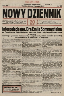 Nowy Dziennik. 1937, nr 154
