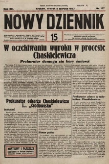 Nowy Dziennik. 1937, nr 157