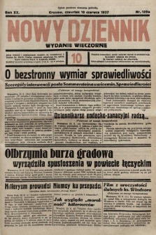 Nowy Dziennik (wydanie wieczorne). 1937, nr 159a