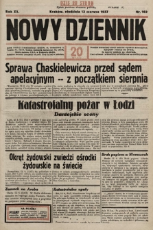 Nowy Dziennik. 1937, nr 162