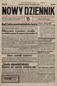 Nowy Dziennik. 1937, nr 164