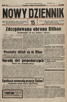 Nowy Dziennik. 1937, nr 165