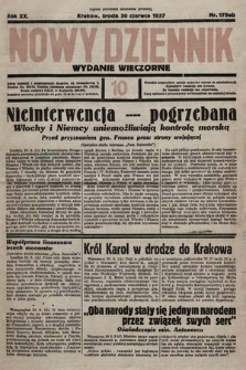 Nowy Dziennik (wydanie wieczorne). 1937, nr 179ab