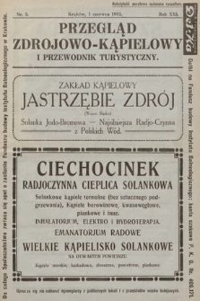 Przegląd Zdrojowo-Kąpielowy i Przewodnik Turystyczny : organ Polskiego Towarzystwa balneologicznego oraz Towarzystw lekarskich w Busku, w Ciechocinku, w Druskienikach, w Inowrocławiu, w Krynicy, w Rabce, w Szczawnicy, w Truskawcu i w Zakopanem. 1932, nr 3